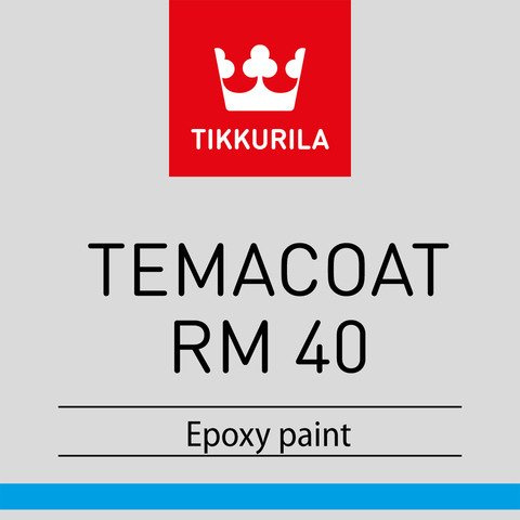 Temacoat RM 40 - farba epoksydowa Tikkurila / uniwersalna / 2w1 - 18,4L