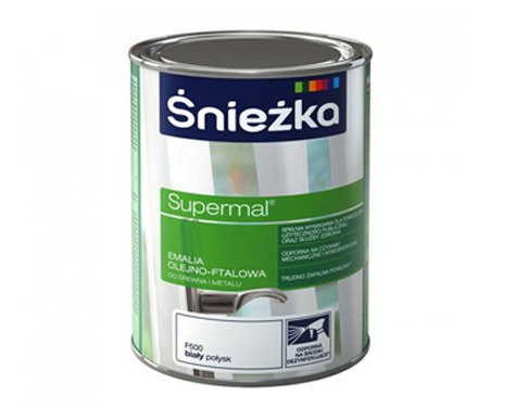 Farba do drewna i metalu Śnieżka - Czerwony 10L F590