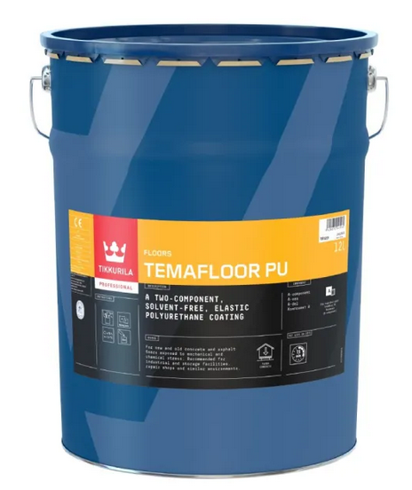   Temafloor PU Color - dwuskładnikowa powłoka poliuretanowa KPL 17L