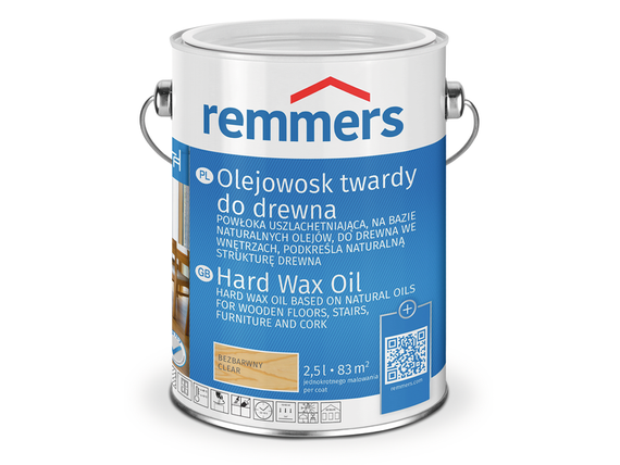 Olejowosk twardy do drewna REMMERS bezbarwny 2,5L