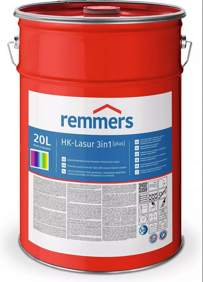 Remmers impregnat HK-Lasur 20L KOLORY