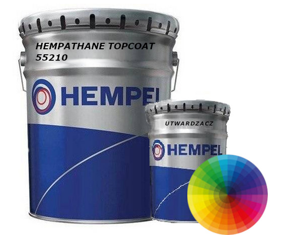 Farba poliuretanowa okrętowa Hempathane TOP Coat 55210 KPL 20L