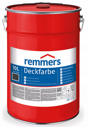 Farba Remmers silnie kryjąca do drewna Deckfarbe 10L - Czarny