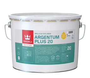 ARGENTUM Plus 20 Tikkurila / Antybakteryjna farba z jonami srebra 9 L