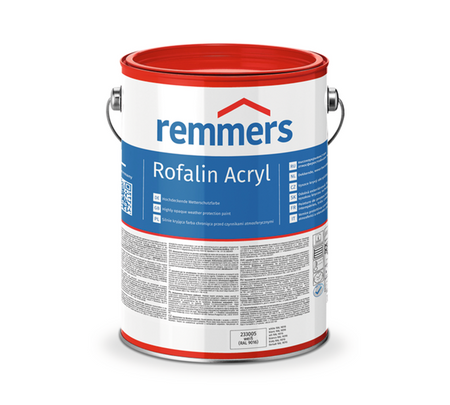 Remmers Rofalin Acryl - szary antracytowy 10L RAL 7016