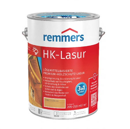  HK-Lasur Impregnat 3w1 Remmers 2,5L  KOLORY