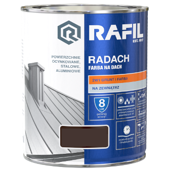RAFIL Radach 10L - Czarny głęboki RAL 9005