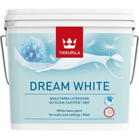 Tikkurila Dream White 10L / biały mat